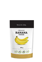 Organic banana powder